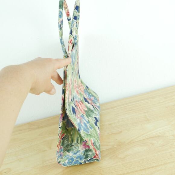 Margaret Smith Purse Vintage 60s Floral Handbag Cottagecore Feminine Spring - Picture 8 of 10